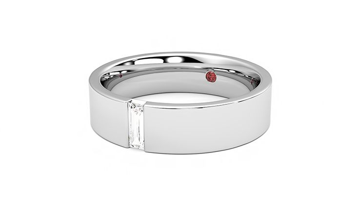 Taylor & Hart Bayberry Wedding Ring 360 degree image 24
