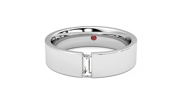 Taylor & Hart Bayberry Wedding Ring 360 degree image 27