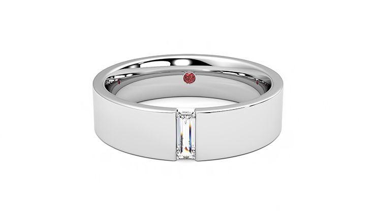 Taylor & Hart Bayberry Wedding Ring 360 degree image 28