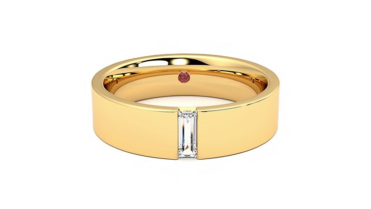 Taylor & Hart Bayberry Wedding Ring 360 degree image 0