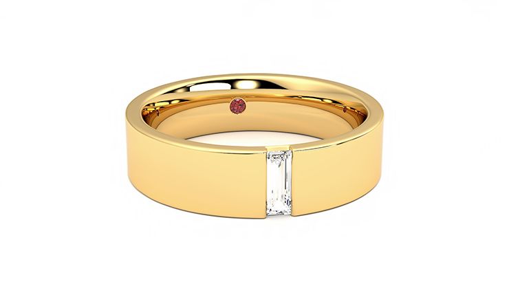 Taylor & Hart Bayberry Wedding Ring 360 degree image 2
