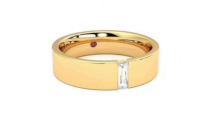 Taylor & Hart Bayberry Wedding Ring 360 degree image 3