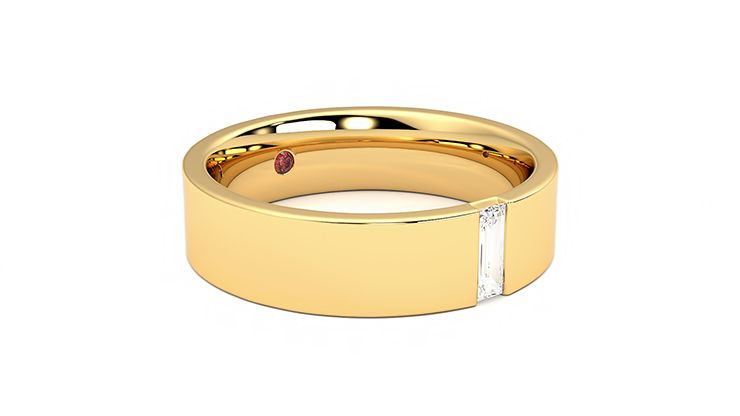 Taylor & Hart Bayberry Wedding Ring 360 degree image 5