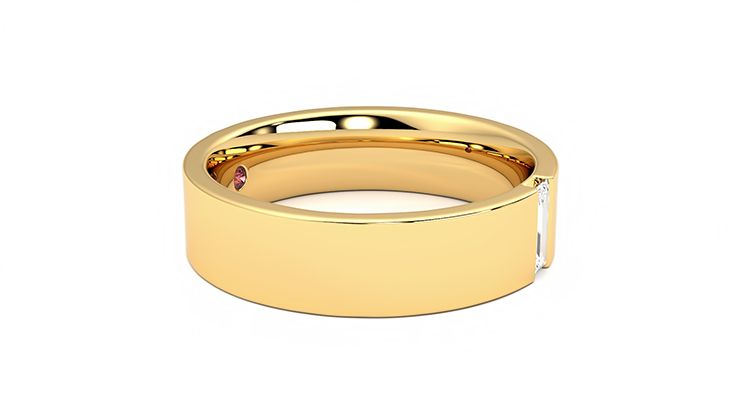Taylor & Hart Bayberry Wedding Ring 360 degree image 7