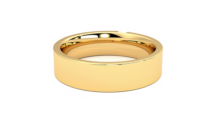14 Karat White Gold 10mm Diamond Cut Mens Womens Wedding Band Unisex Ring for Him or Her