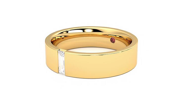 Taylor & Hart Bayberry Wedding Ring 360 degree image 23
