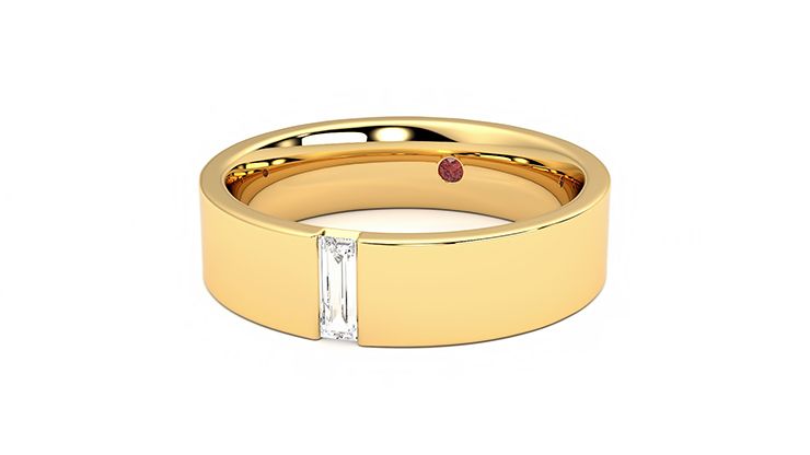 Taylor & Hart Bayberry Wedding Ring 360 degree image 25