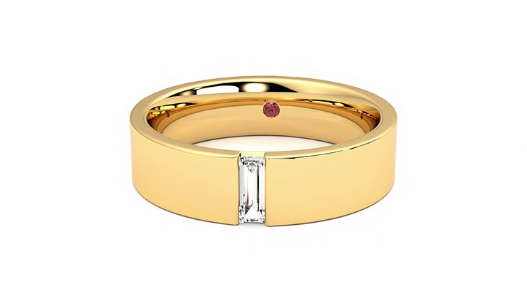 Taylor & Hart Bayberry Wedding Ring 360 degree image 27