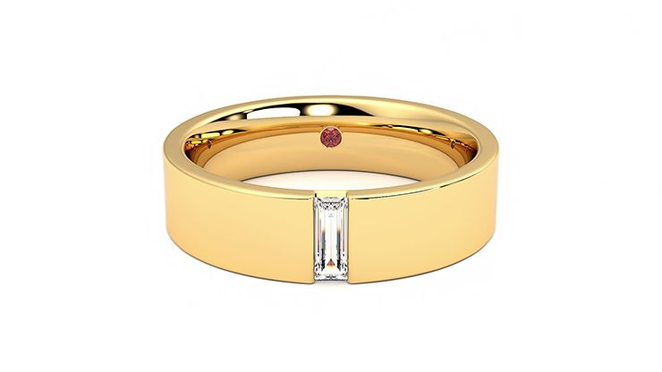 Taylor & Hart Bayberry Wedding Ring 360 degree image 29