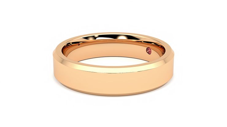 Taylor & Hart Beacon Wedding Ring 360 degree image 22