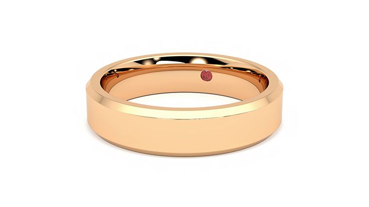Taylor & Hart Beacon Wedding Ring 360 degree image 25