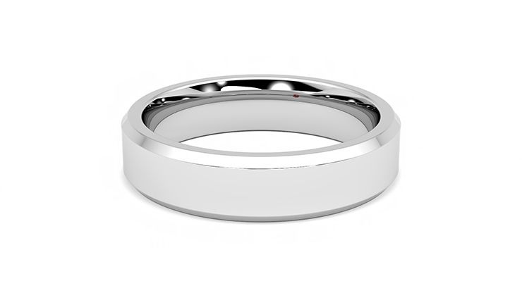 Taylor & Hart Beacon Wedding Ring 360 degree image 11