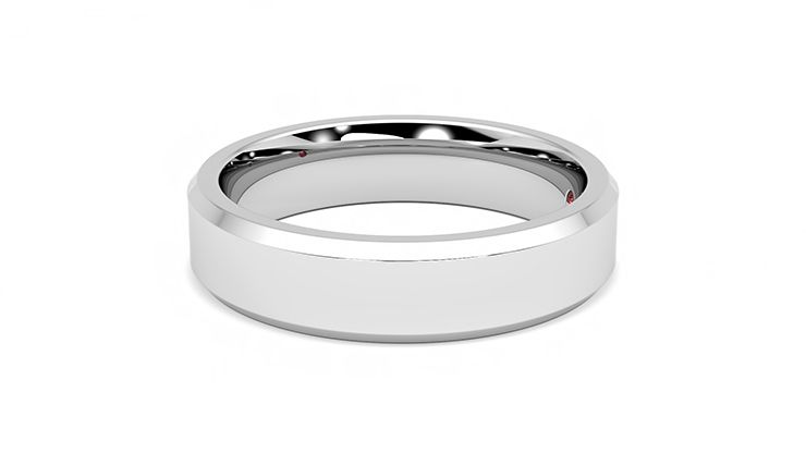 Taylor & Hart Beacon Wedding Ring 360 degree image 20