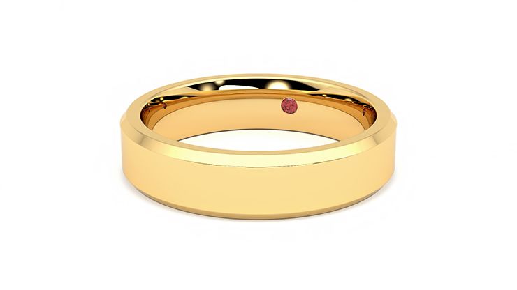 Taylor & Hart Beacon Wedding Ring 360 degree image 25