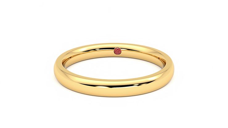 Taylor & Hart Beech Wedding Ring 360 degree image 27