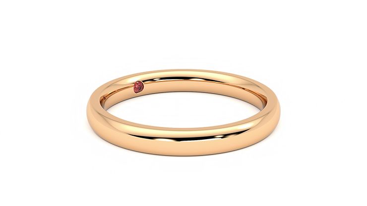 Taylor & Hart Beech Wedding Ring 360 degree image 5