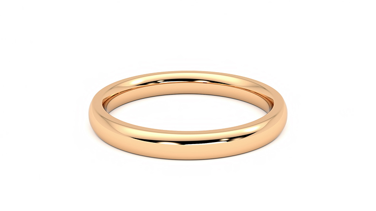 Taylor & Hart Beech Wedding Ring 360 degree image 12
