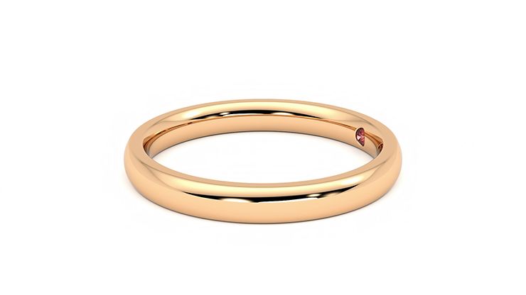 Taylor & Hart Beech Wedding Ring 360 degree image 21
