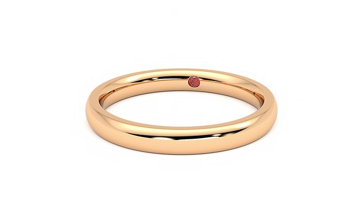 Taylor & Hart Beech Wedding Ring 360 degree image 26