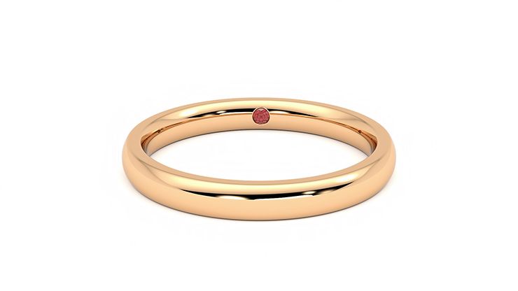 Taylor & Hart Beech Wedding Ring 360 degree image 28