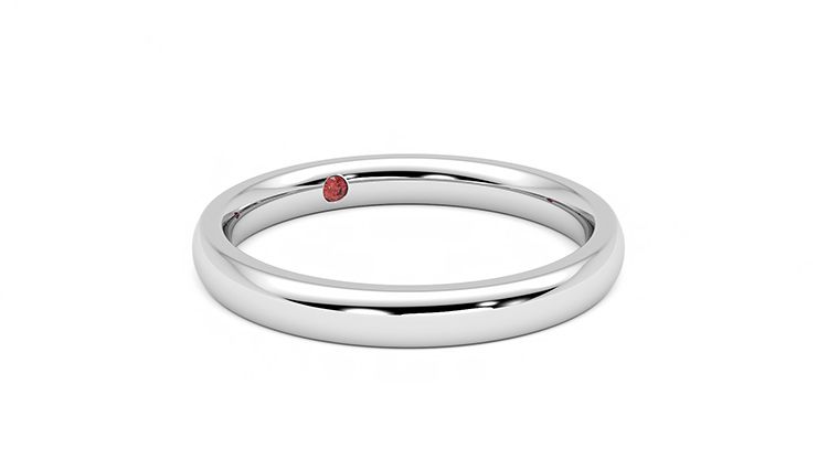 Taylor & Hart Beech Wedding Ring 360 degree image 4
