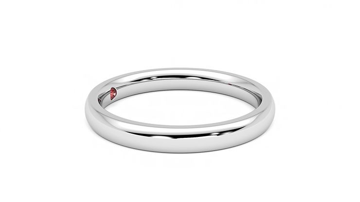 Taylor & Hart Beech Wedding Ring 360 degree image 7