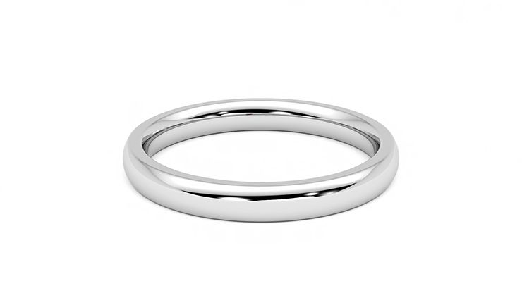 Taylor & Hart Beech Wedding Ring 360 degree image 15