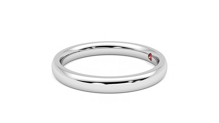 Taylor & Hart Beech Wedding Ring 360 degree image 21