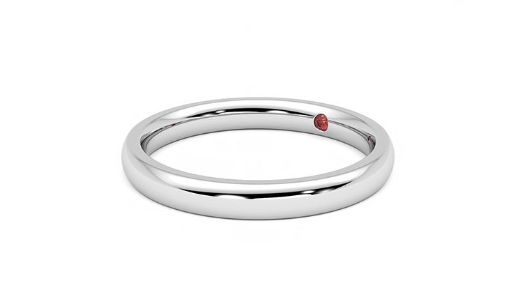 Taylor & Hart Beech Wedding Ring 360 degree image 23