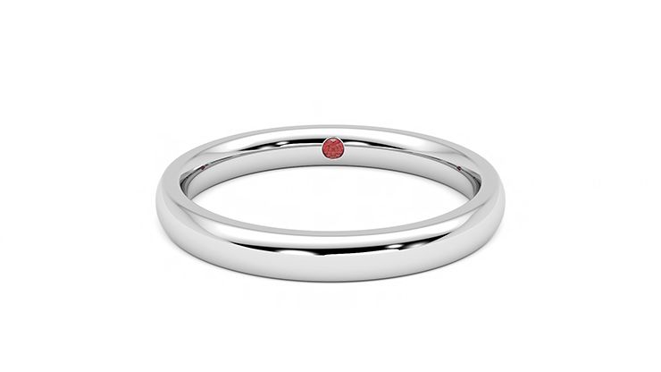Taylor & Hart Beech Wedding Ring 360 degree image 28