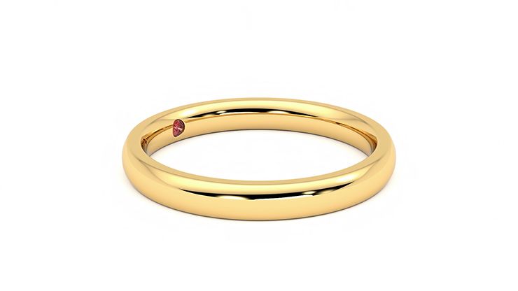 Taylor & Hart Beech Wedding Ring 360 degree image 6