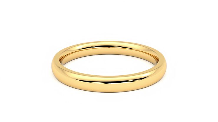 Taylor & Hart Beech Wedding Ring 360 degree image 14