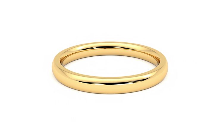 Taylor & Hart Beech Wedding Ring 360 degree image 15