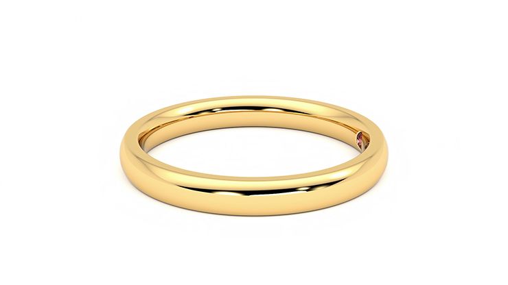 Taylor & Hart Beech Wedding Ring 360 degree image 20