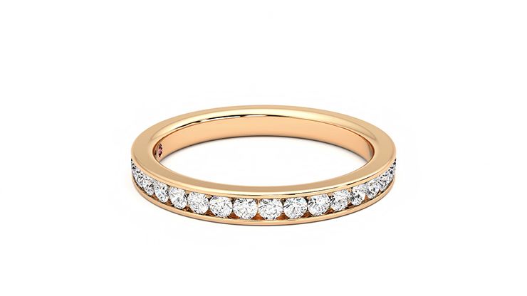 Taylor & Hart Begonia Wedding Ring 360 degree image 9