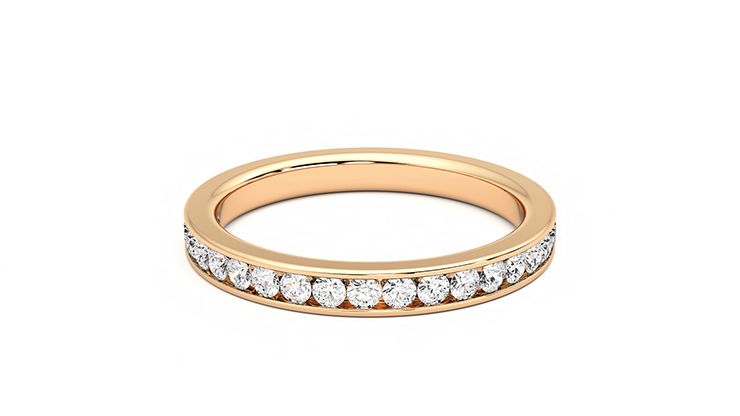 Taylor & Hart Begonia Wedding Ring 360 degree image 10
