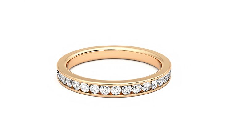 Taylor & Hart Begonia Wedding Ring 360 degree image 12