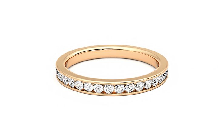 Taylor & Hart Begonia Wedding Ring 360 degree image 14