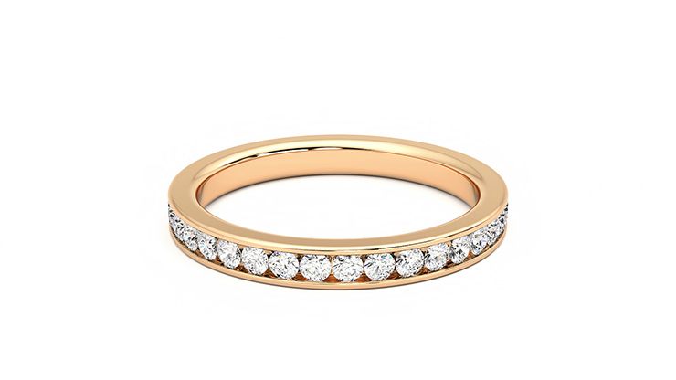 Taylor & Hart Begonia Wedding Ring 360 degree image 16