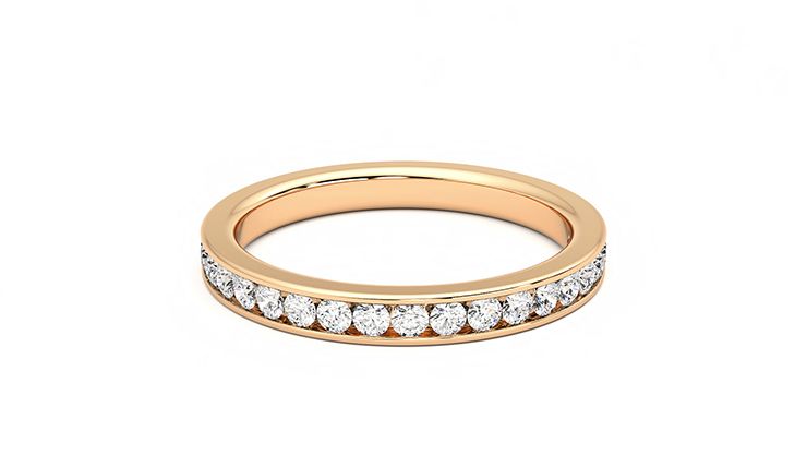 Taylor & Hart Begonia Wedding Ring 360 degree image 20