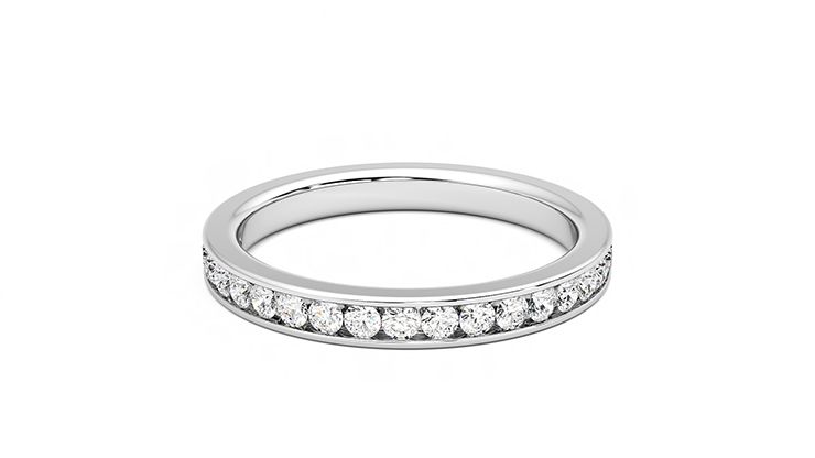 Taylor & Hart Begonia Wedding Ring 360 degree image 10