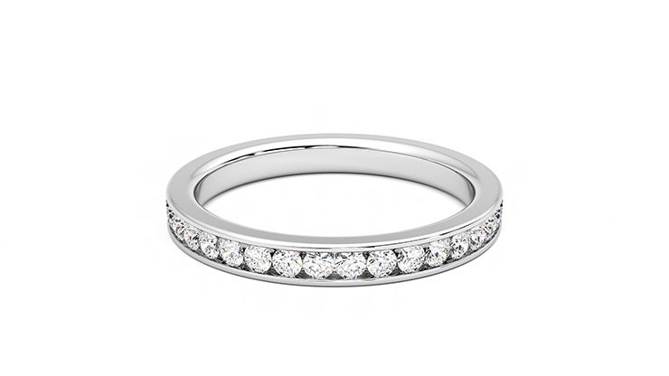 Taylor & Hart Begonia Wedding Ring 360 degree image 15