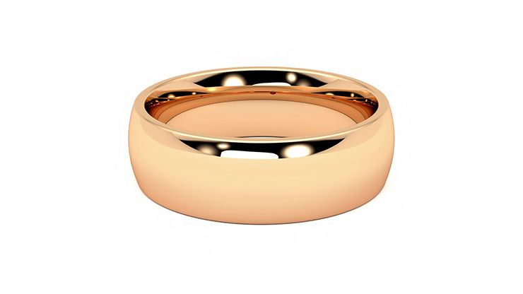 Taylor & Hart Birch Wedding Ring 360 degree image 14