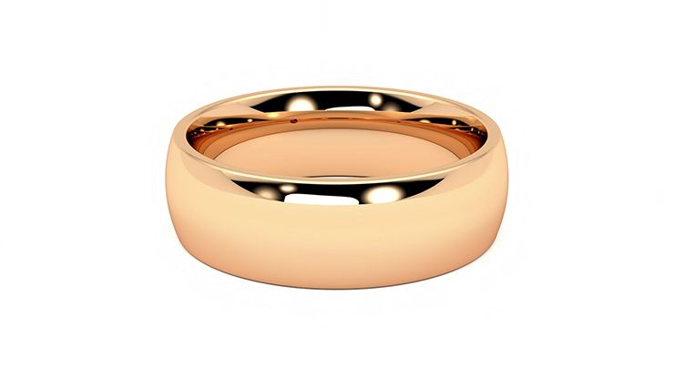 Taylor & Hart Birch Wedding Ring 360 degree image 18
