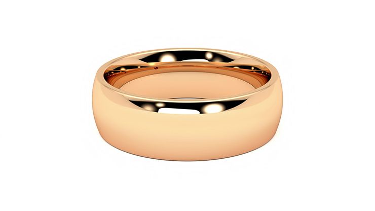 Taylor & Hart Birch Wedding Ring 360 degree image 19