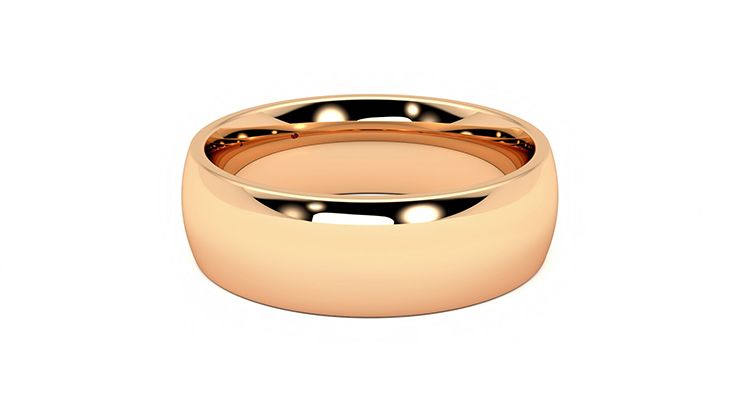 Taylor & Hart Birch Wedding Ring 360 degree image 20