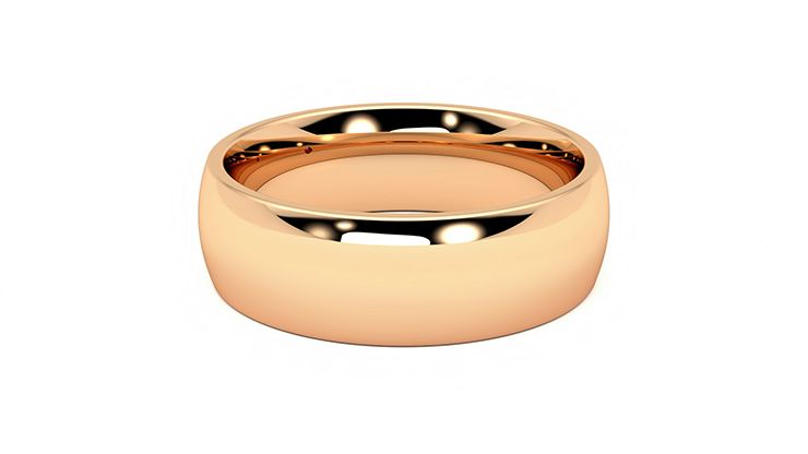 Taylor & Hart Birch Wedding Ring 360 degree image 21