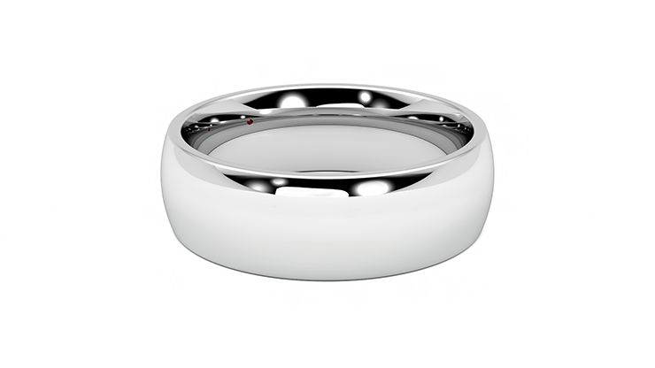 Taylor & Hart Birch Wedding Ring 360 degree image 21
