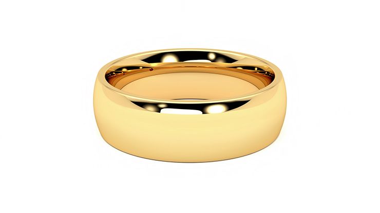 Taylor & Hart Birch Wedding Ring 360 degree image 20