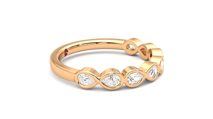 Taylor & Hart Bisous Wedding Ring 360 degree image 8